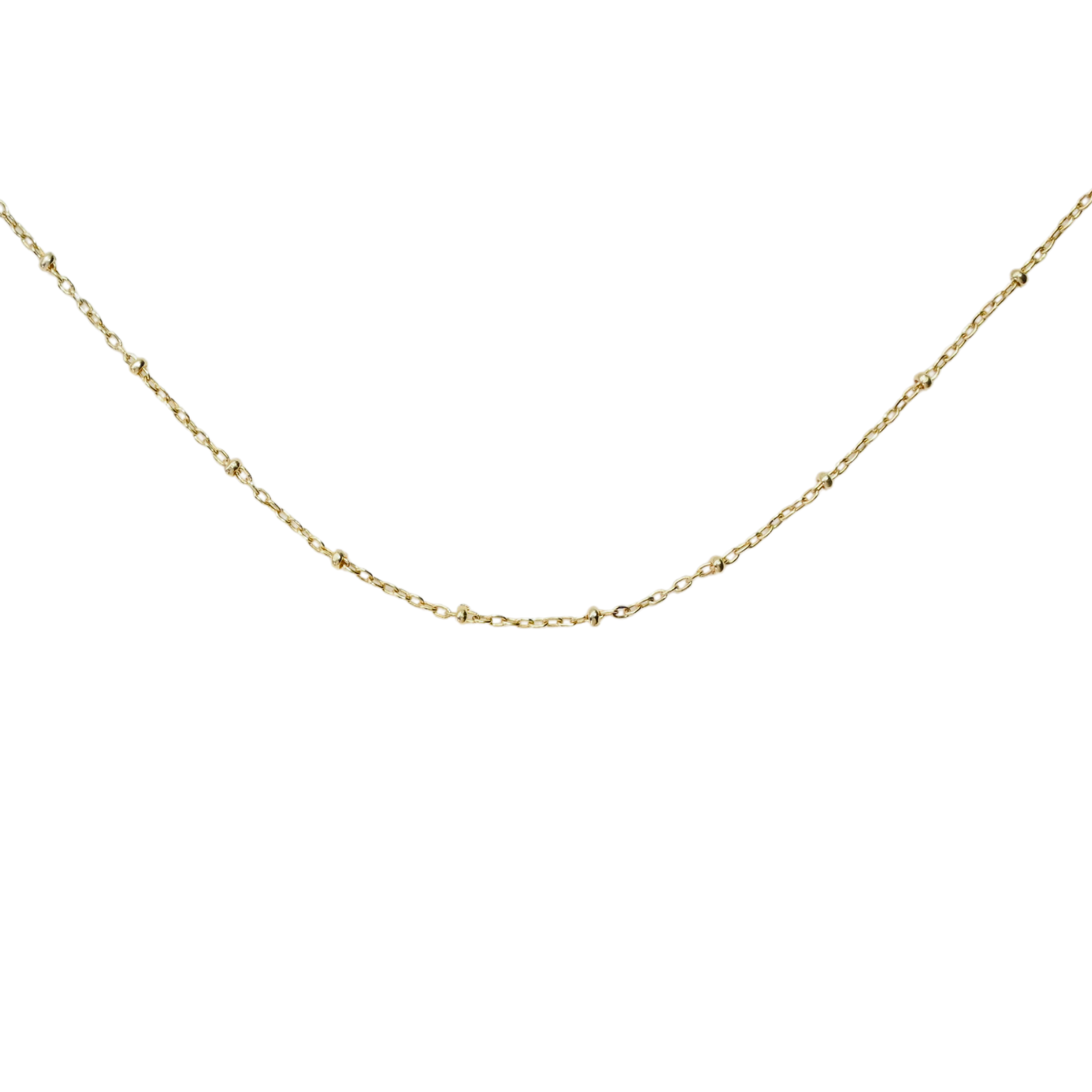 Gold Satellite Ball Choker