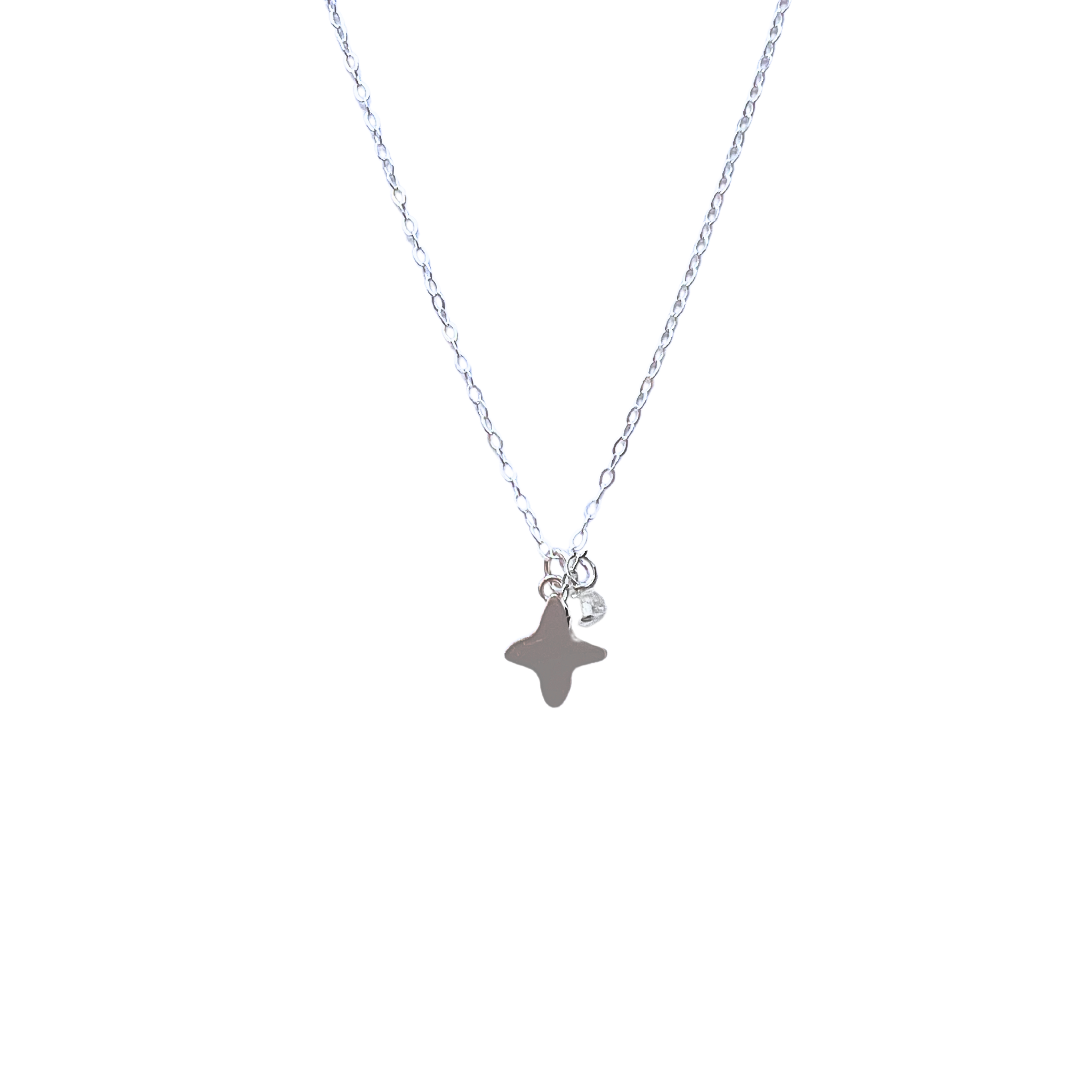 Silver Star Unity Necklace