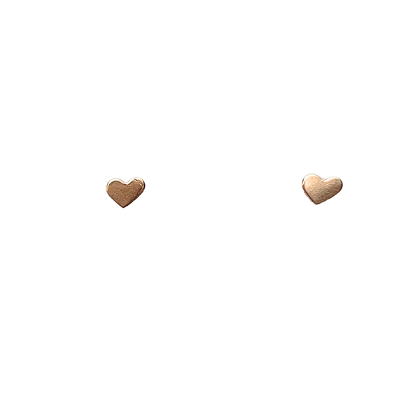 Unity Gold Heart Earrings