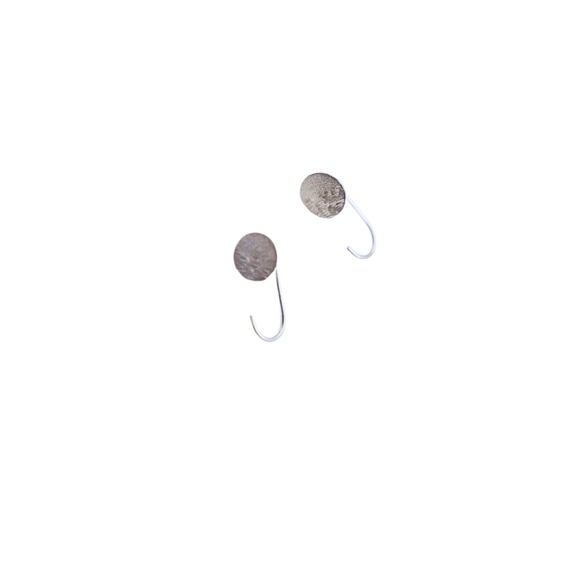 J-hook Silver Moon Studs