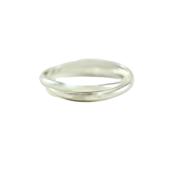 Silver Orbit Mediation Ring