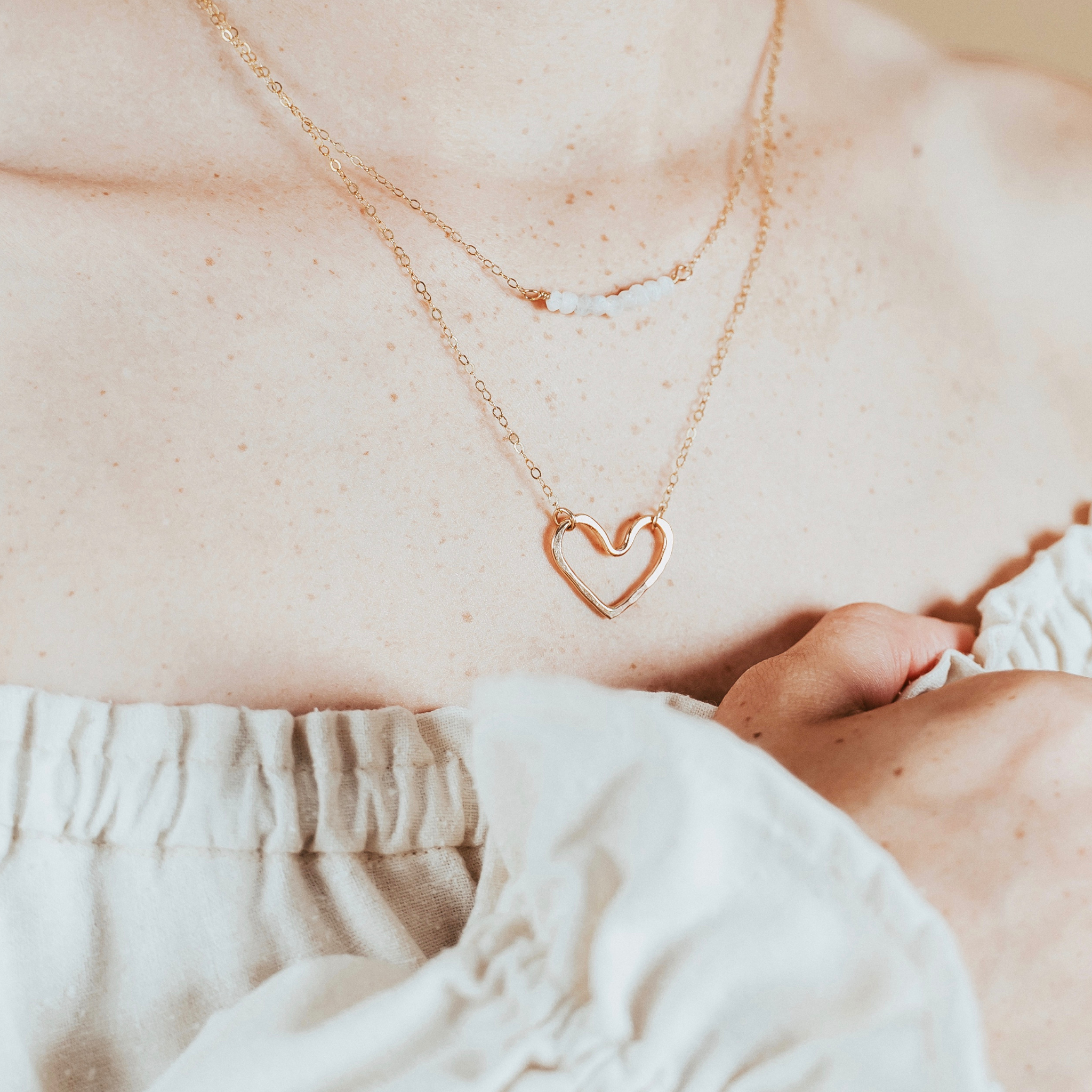 Gold Heart Necklace