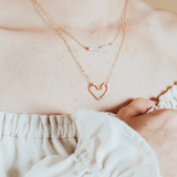 Gold Heart Necklace