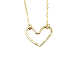 Small Gold Heart Necklace