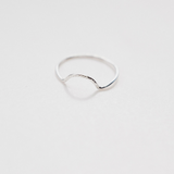 Silver Cleopatra Stacking Ring