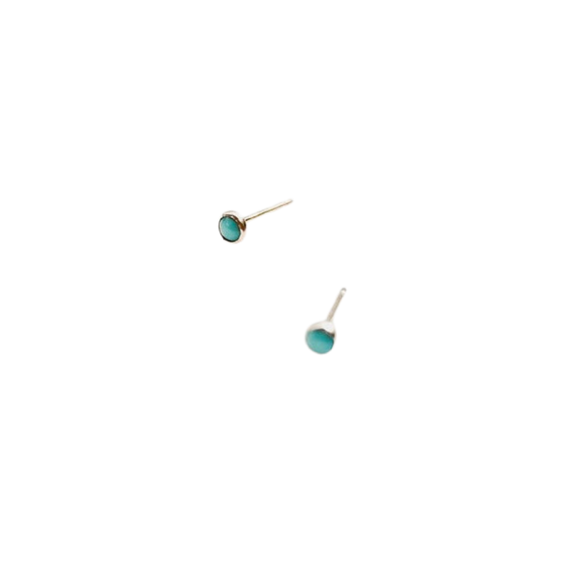 Gold-fill and Gemstone Studs