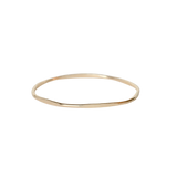 Hex Gold Stacking Bracelet