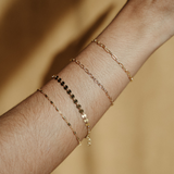 Tube Bead Chain Bracelet