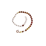 Sunburst Circle Disc Bracelet