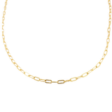 Gold Oval Layering Choker
