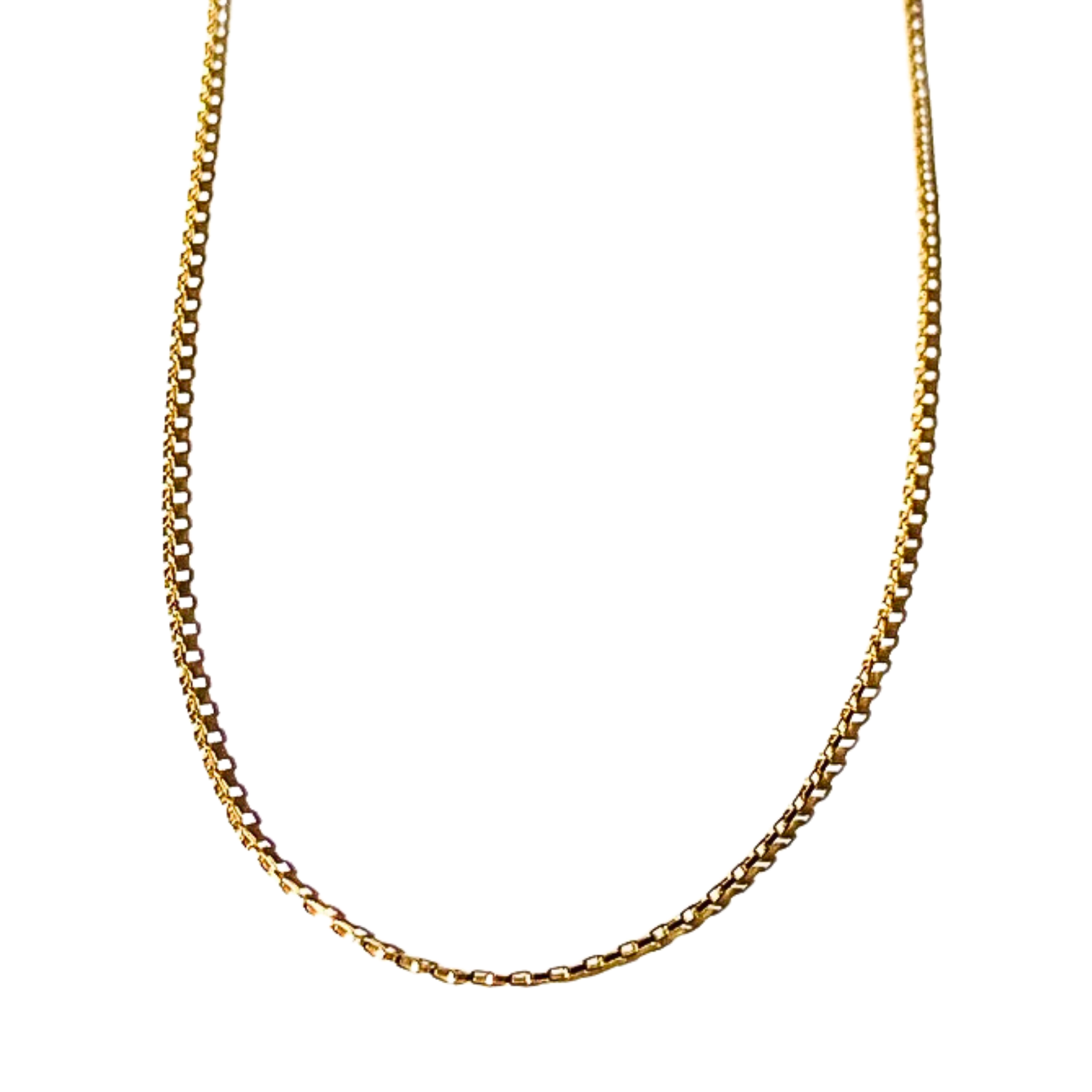 Box Chain Layering Necklace