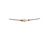 Celestial Pearl Silk Bracelet